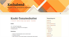 Desktop Screenshot of kochabend.de