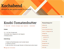 Tablet Screenshot of kochabend.de